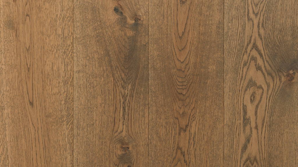 eiken houtenvloer van Uipkes in kleur evenaar bruin
