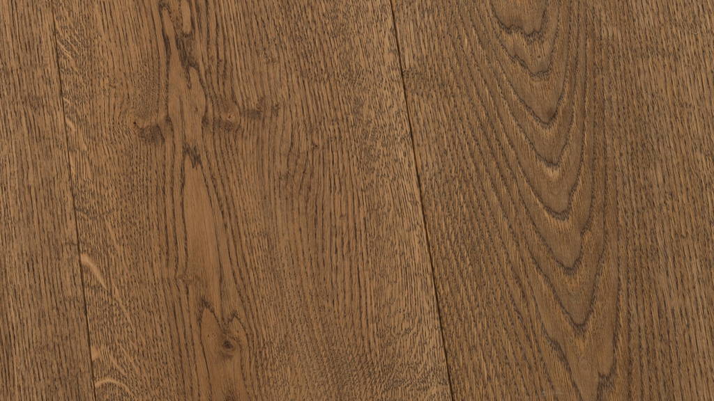 houten planken vloer in kleur schorsbruin van Uipkes