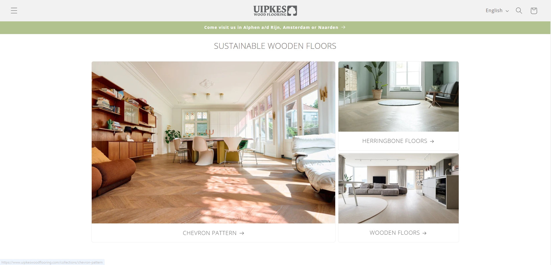 Uipkes Wood Flooring Website