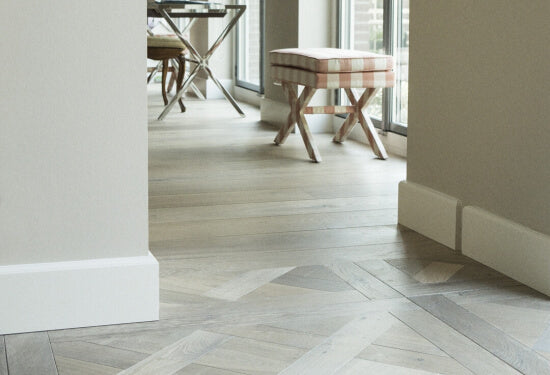 Versailles patroon houten vloer