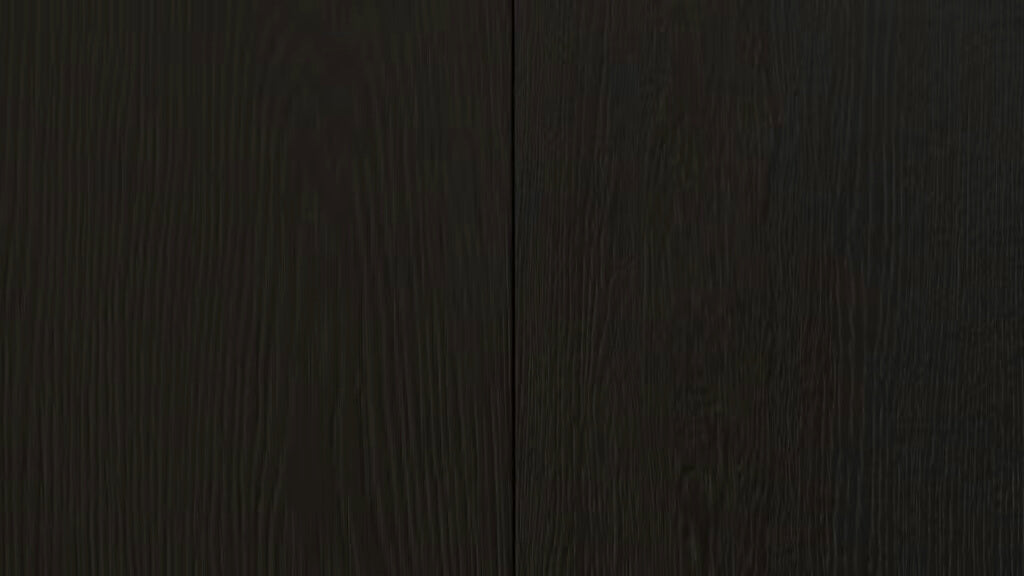 zwart gekleurde eiken houten vloerdelen van Uipkes