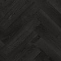 Frans Eiken Visgraat Vloer Zwart Vincent 16/80 cm