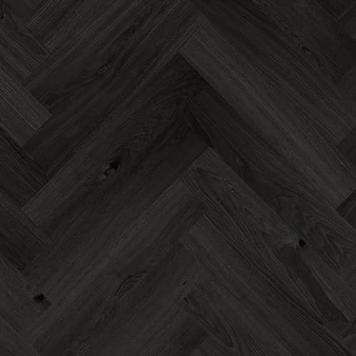 Rustiek A Visgraat Vloer Zwart Vincent 12/60 cm
