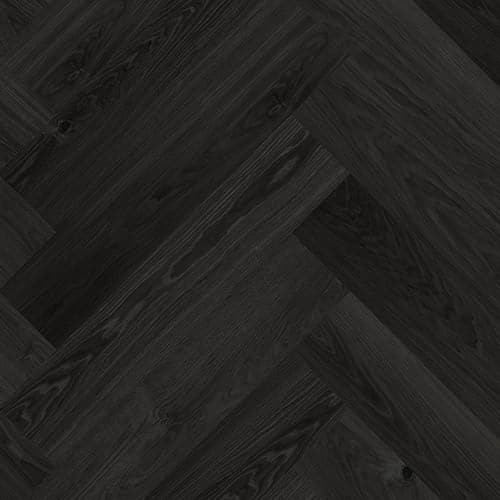 Rustiek A Visgraat Vloer Zwart Vincent 16/80 cm